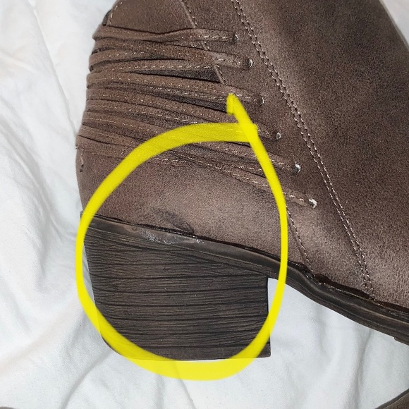 Volatile strappy back ankle boots women’s size 6 - Picture 16 of 16